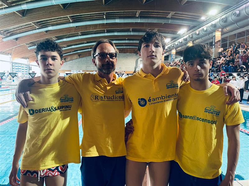 Gioie isolane nei campionati nazionali giovanili di nuoto