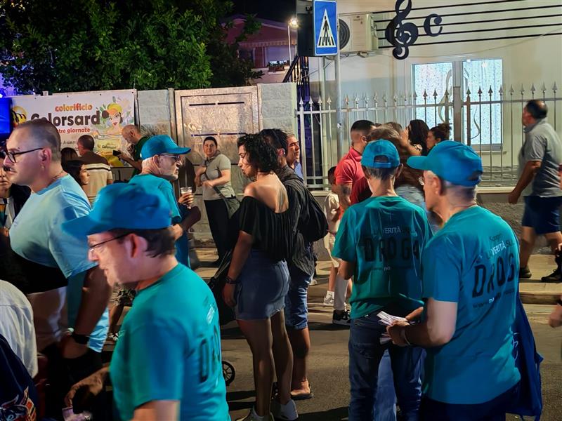 Assemini: alla festa della musica si balla e si combatte la droga