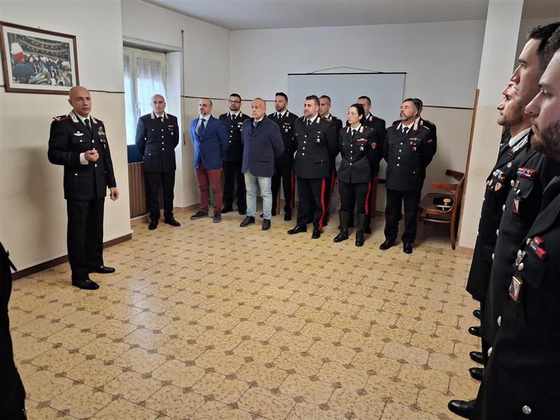 Carabinieri, il Generale Rizzo a Tempio: gradi nuovi e patto con la città