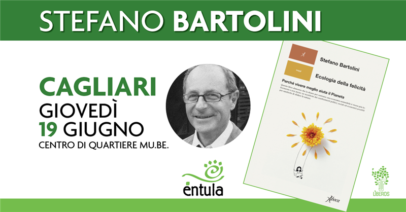 Cagliari, Éntula accoglie Stefano Bartolini: ecologia, felicità e condivisione al centro dell’incontro con Pelligra