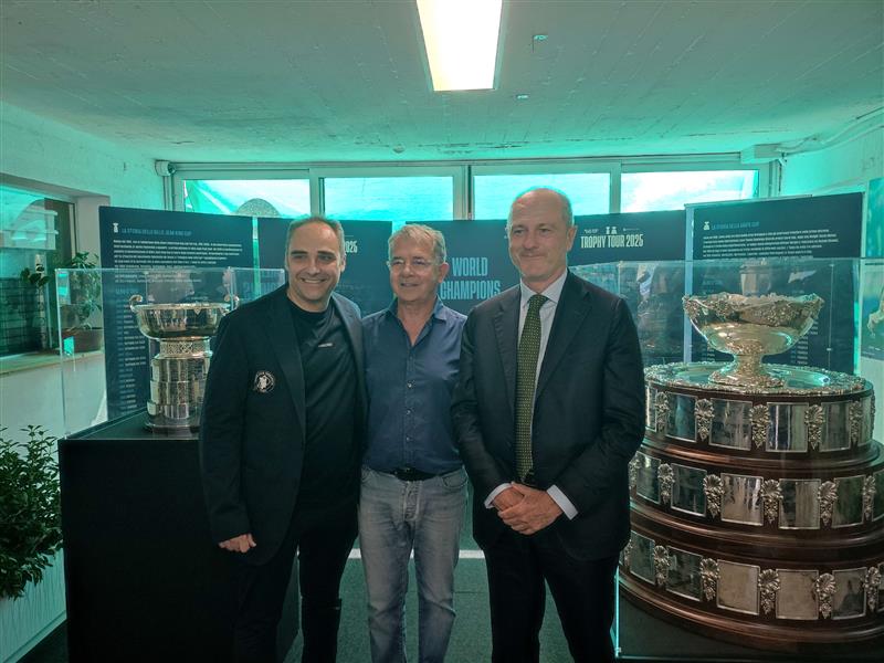 Olbia capitale del tennis azzurro: parte dal Tc Terranova il Trophy Tour 2025 di Coppa Davis e Billie Jean King Cup
