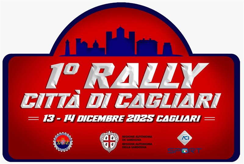 1° Rally Città di Cagliari: una novità nel calendario ACI Sport in programma dal 12 al 14 dicembre