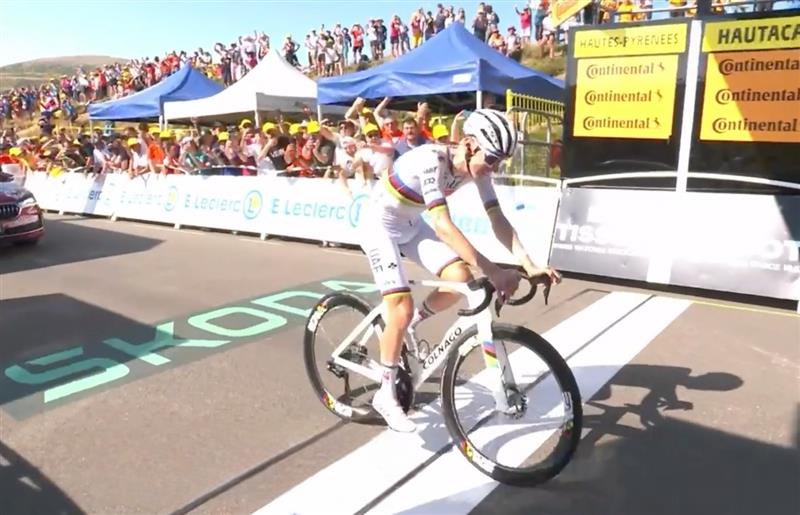 12ª Tappa Tour 2025: Pogacar domina l