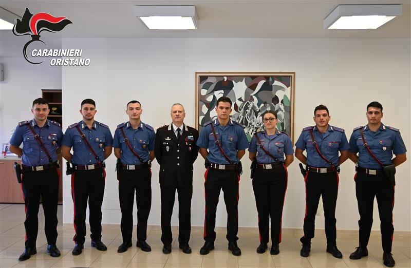 Oristano, sette nuovi marescialli in arrivo per il “training on the job”