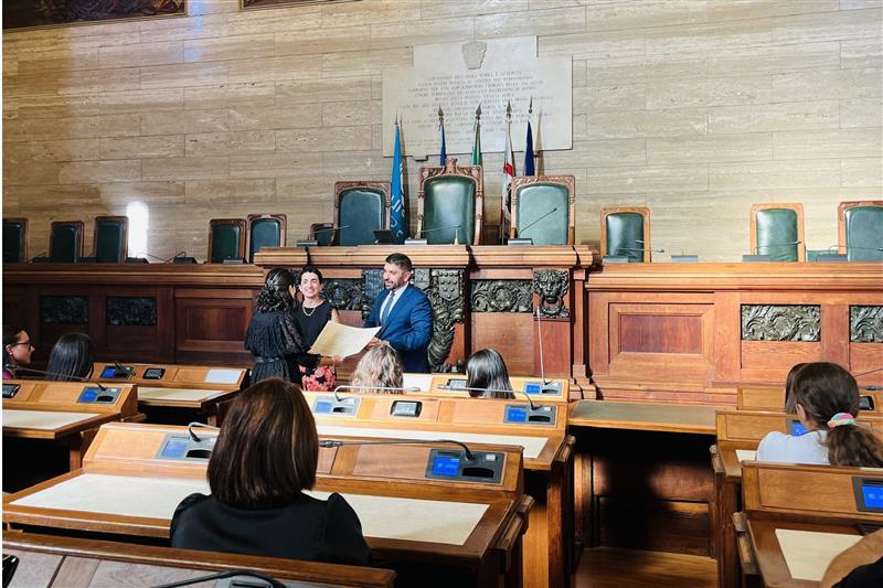 Palazzo Bacaredda premia le giovani scacchiste: “Simbolo di merito, valorizzano Cagliari”