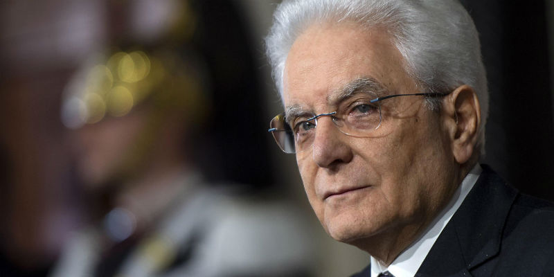 Sergio Mattarella - Presidente della Repubblica