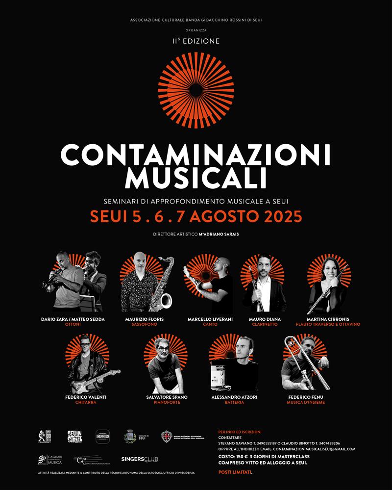 “Contaminazioni Musicali”: a Seui la musica si fa comunità, scambio e crescita culturale