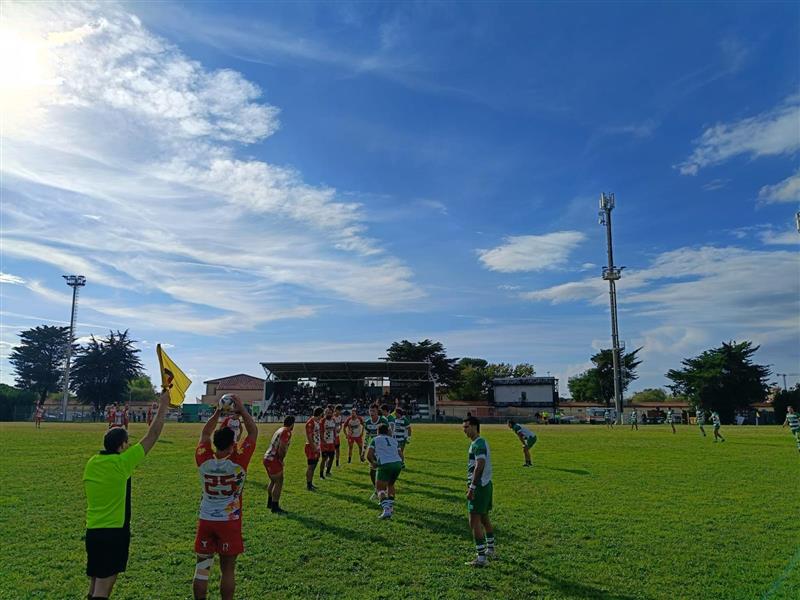 Amatori Rugby Alghero, esordio severo in A1: il Livorno vince 40-7