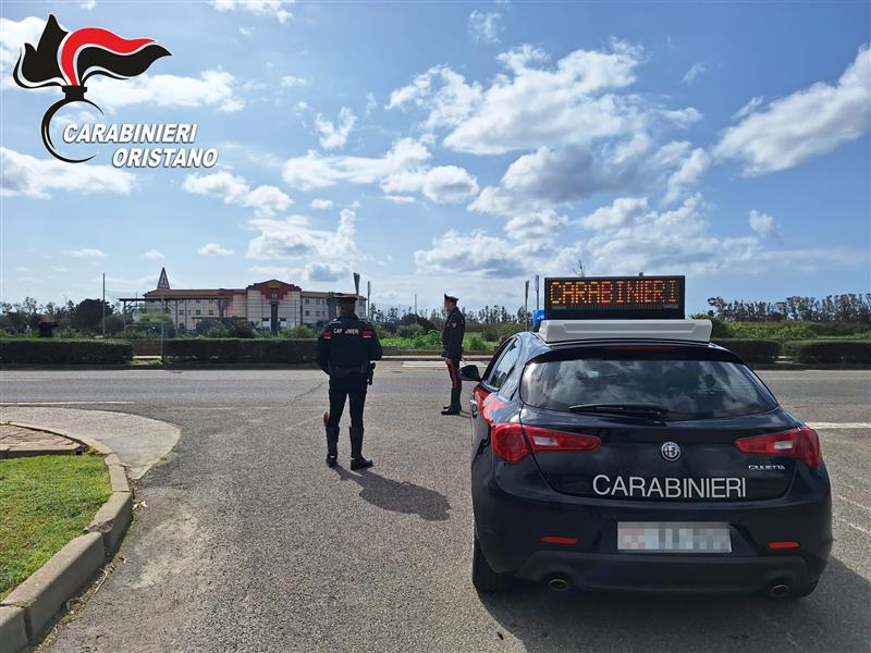 Controlli antidroga nell’Oristanese, due giovani denunciati tra Tramatza e Nurachi