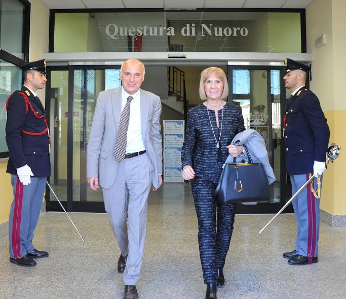 Questore Massimo Alberto Colucci e Prefetto Daniela Parisi