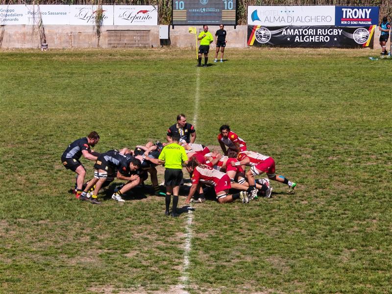 Il ruggito dell'ovale catalano: l'Amatori Alghero batte Milano e conferma il quinto posto in classifica