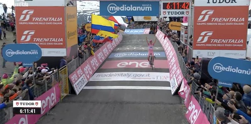 Tappa 15° Giro d’Italia Manerba del Garda – Livigno Il coraggio di Tadej Pogacar