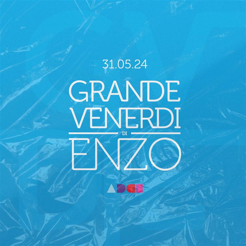 Il Grande Venerdì Di Enzo dell'Art Directors Club Italiano arriva in Sardegna a Cagliari il 31 Maggio