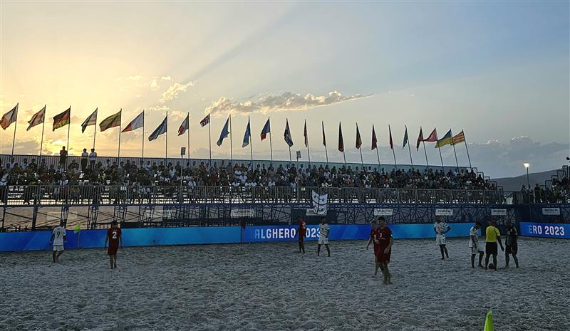 L'Italia vola ai quarti di finale dell'Euro Beach Soccer League 2023 - Seconda vittoria alla beach arena al Summerbeach Village