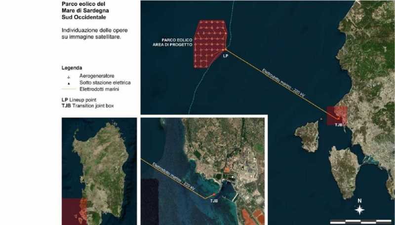 Sospesa la concessione demaniale marittima per la centrale eolica off shore al largo della Sardegna