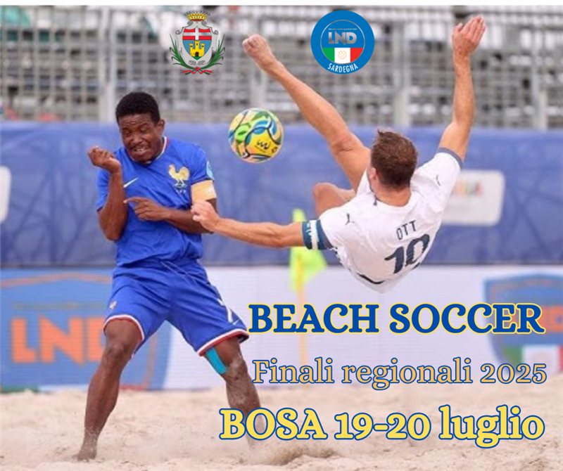 Bosa ospita le finali del Campionato regionale di Beach Soccer: sport, mare e orgoglio cittadino