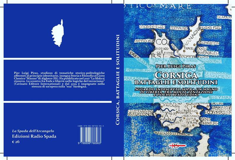 Alghero: Pier Luigi Piras illumina il cuore della Corsica alla Libreria Cyrano venerdì 22 settembre