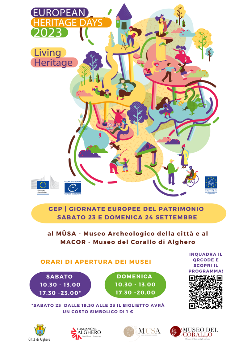 La città di Alghero aderisce alle Giornate europee del Patrimonio 2023