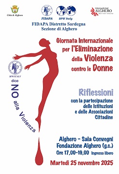 La riflessione necessaria: Alghero e la FIDAPA davanti alla ferita della violenza sulle donne