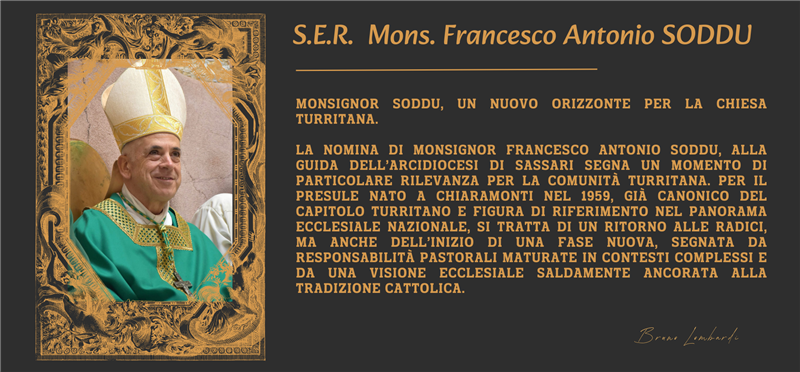 Monsignor Soddu, un nuovo orizzonte per la Chiesa turritana