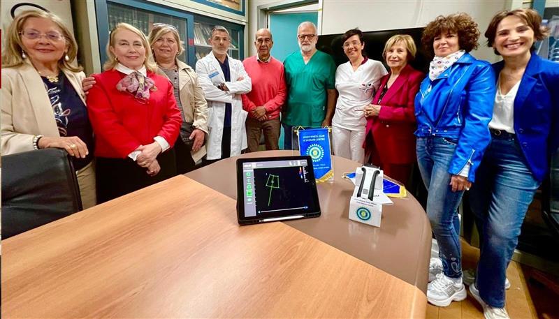 Donazione di un ecografo portatile di ultima generazione alla Chirurgia toracica dell’Aou di Sassari: un passo avanti per la diagnosi e la cura