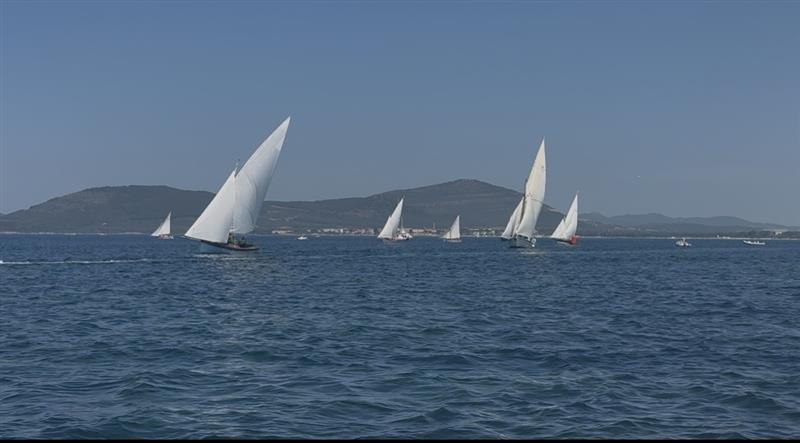 Le antiche vele latine si sfidano nel golfo di Alghero: i quartieri in mare aprono la festa di San Giovanni