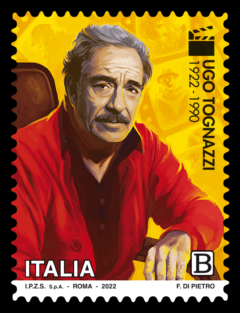 Poste italiane: Un francobollo per i 100 anni dalla nascita di Ugo Tognazzi