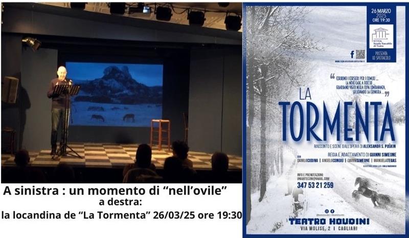 "Nell'ovile": Al Teatro Houdini, Gianni Simeone ci porta in un viaggio emozionante nei racconti di Grazia Deledda, tra recitazione e suoni evocativi