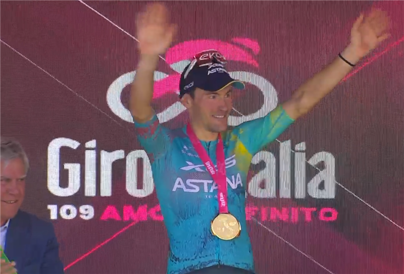 13ª Tappa Giro 2026 - Volo di Bettiol sull'Ungiasca, vittoria azzurra a Verbania