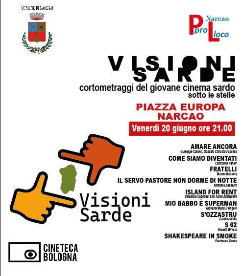 Visioni Sarde approda a Narcao: cinema sotto le stelle in piazza Europa