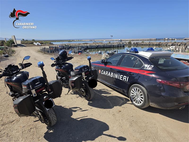 Arborea, contrasto al bracconaggio ittico: sequestrati 40 chili di pesce e un gommone