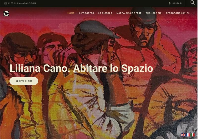Si intitola “Abitare lo spazio” la nuova piattaforma online che raccoglie, documenta e mappa oltre sessant’anni di interventi realizzati da Liliana Cano in Sardegna.