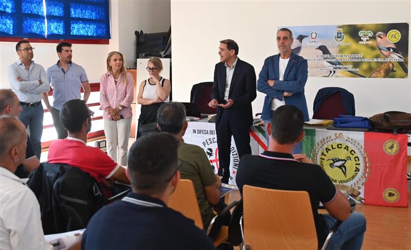 Carbonia: grande partecipazione al corso per coadiutori della fauna selvatica, al via l’estensione in tutta la Sardegna