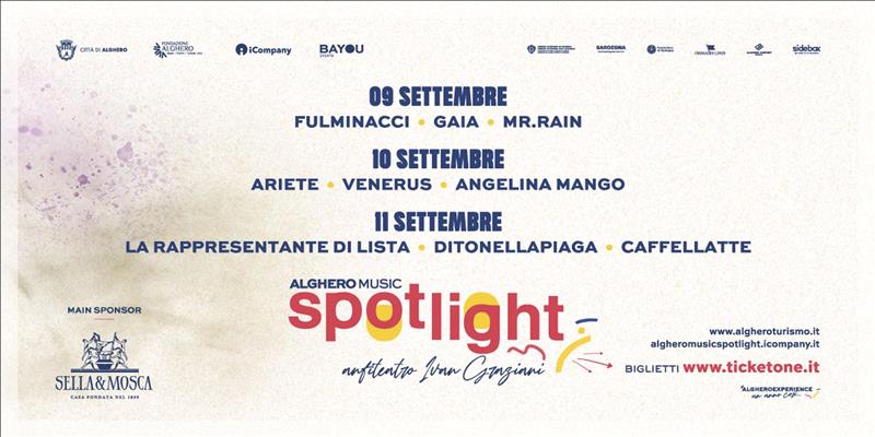 Oltre 500 iscritti al contest che porta 3 artisti emergenti ad esibirsi sul palco di ALGHERO MUSIC SPOTLIGHT
