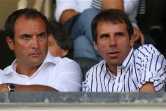 Pierluigi Casiraghi e Gianfranco Zola