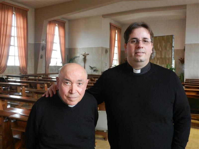 Don Orlando Ragaglia e Don Bastianino Pirino