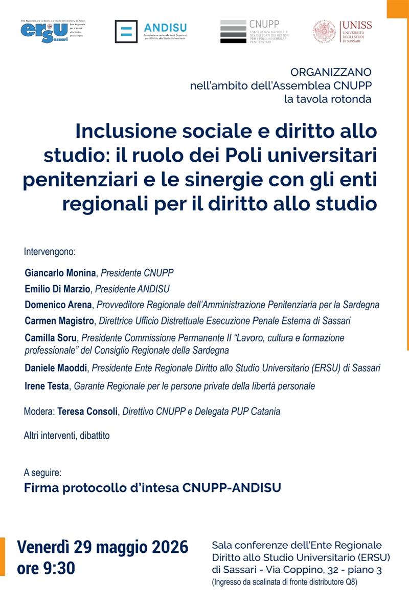 Lo studio varca le soglie del carcere per restituire dignità al cittadino detenuto