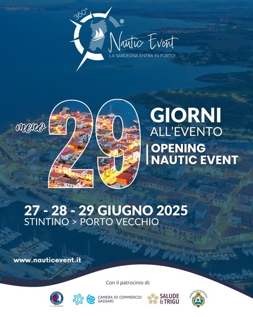 Stintino ospita il Nautic Event 2025: tre giorni dedicati al mare, all’innovazione e alla sostenibilità
