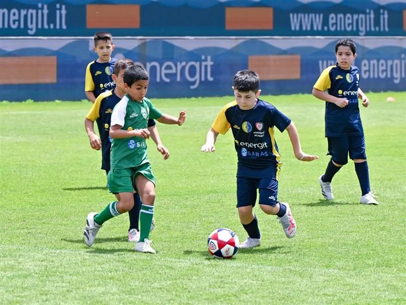 Prende il via il “Torneo Energit”, manifestazione che coinvolge tutte le Società affiliate alla “Cagliari Football Academy”