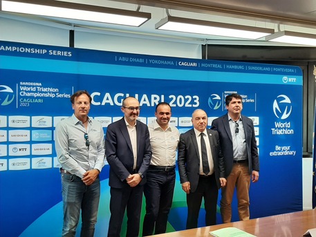 A Cagliari il "World Championship Series dì Triathlon" sino al 2026
