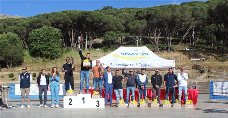 I motori si spengono sullo slalom tra Guspini e Arbus: Venanzio conquista il tracciato sardo