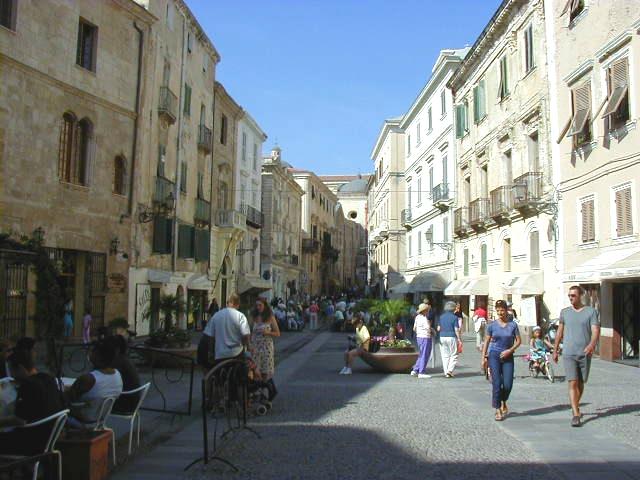 Piazza Civica, Alghero, Sardegna