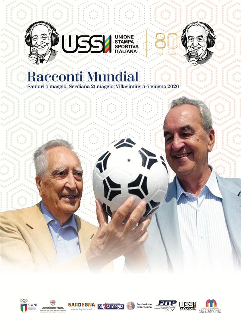 Da Martellini a Pizzul, lo sport sardo celebra le voci mondiali per rilanciare i valori dell