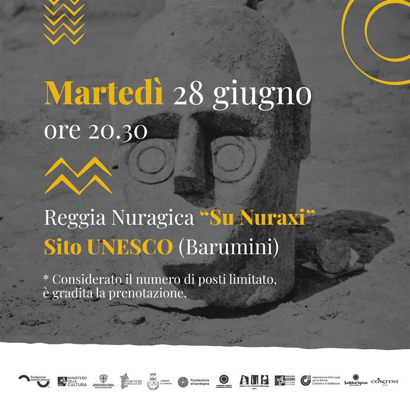 Domani al via da Barumini l'Isola dei Giganti - Festival Internazionale dell'Archeologia