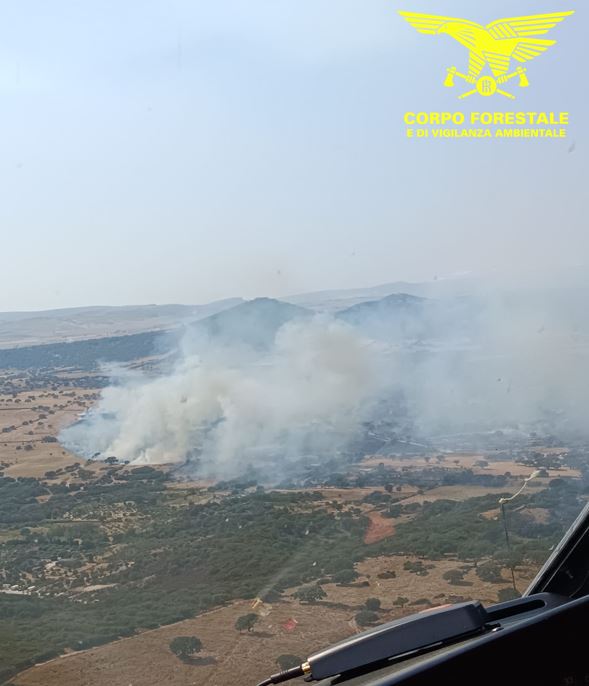 Bollettino di fuoco del 26 giugno: Sardegna ancora sotto attacco, otto roghi domati anche con i Canadair