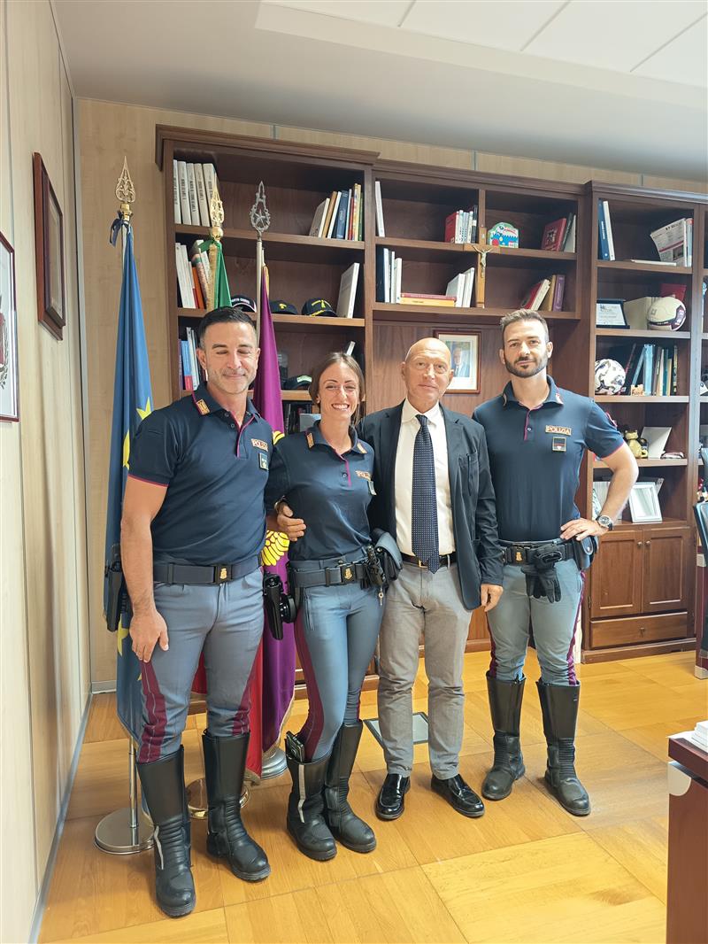 Sassari, il Questore incontra gli agenti travolti sulla 131: «Massima attenzione alla sicurezza»