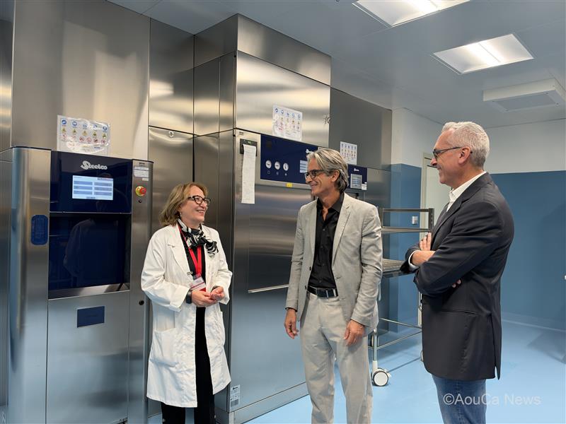 Policlinico Duilio Casula, apre la Centrale di sterilizzazione per le urgenze.