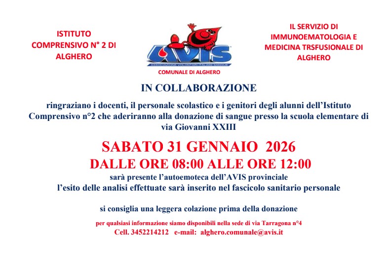 La generosità non è un "post": sabato ad Alghero torna il rito della sacca (e del civismo)