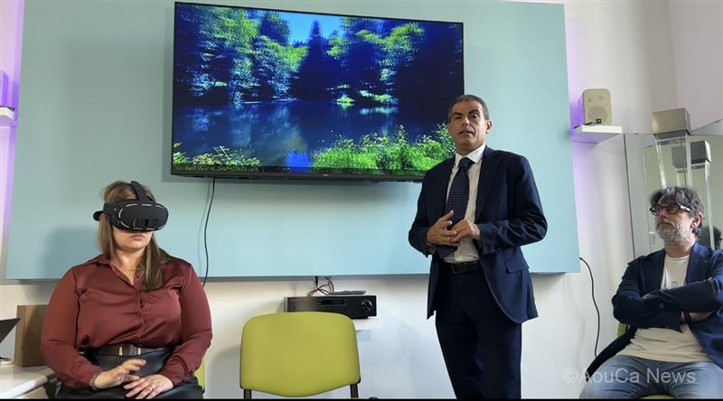 Cagliari, le cure palliative entrano nel Metaverso: sollievo e umanità nella stanza virtuale “Serena”