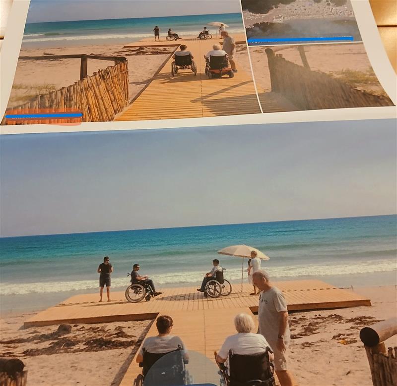 Mezzo milione per portare i disabili in spiaggia. Alghero incassa, ora si facciano le pedane